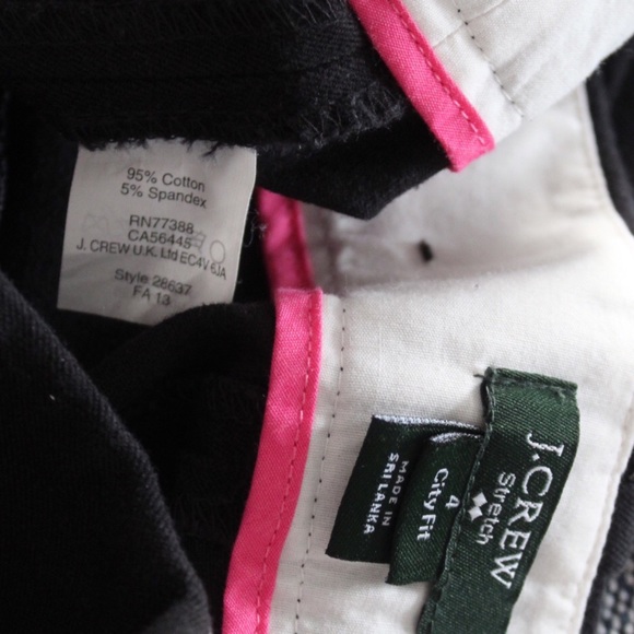 J Crew City Fit Preowned Cropped Pants 4 27 - Picture 7 of 9